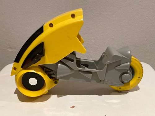 Disney TRON Yellow Light Cycle Toy vehicle by Tomy Toys Japan 1981
