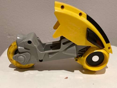 Disney TRON Yellow Light Cycle Toy vehicle by Tomy Toys Japan 1981