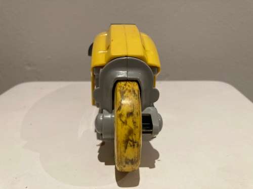 Disney TRON Yellow Light Cycle Toy vehicle by Tomy Toys Japan 1981