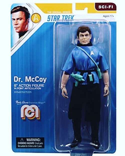 STAR TREK Dr MCCOY Original TV series action figure by Mego Toys - 2020