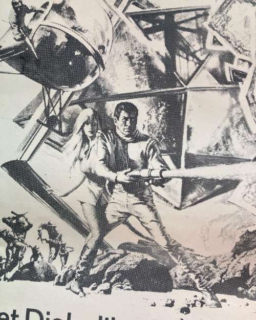 DANGER DIABOLIK movie Poster - South African Print 1970s -  size: 505x700mm
