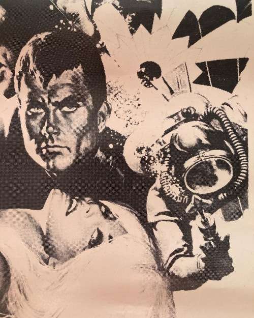 DANGER DIABOLIK movie Poster - South African Print 1970s -  size: 505x700mm