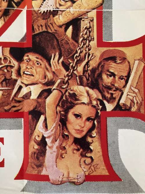 100% Original 1974 The FOUR MUSKETEERS three sheet Movie Poster - South African print