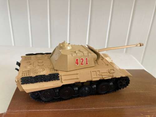1970/80s diecast GERMAN WW2 PANTHER TANK by PLAYART toys