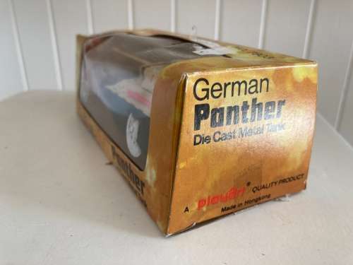 1970/80s diecast GERMAN WW2 PANTHER TANK by PLAYART toys