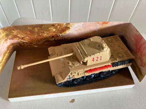 1970/80s diecast GERMAN WW2 PANTHER TANK by PLAYART toys