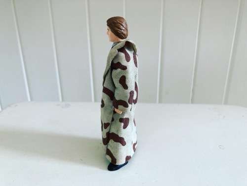 Vintage 1984 HAN SOLO ENDOR Camouflage jacket action Figure STAR WARS by Kenner Toys