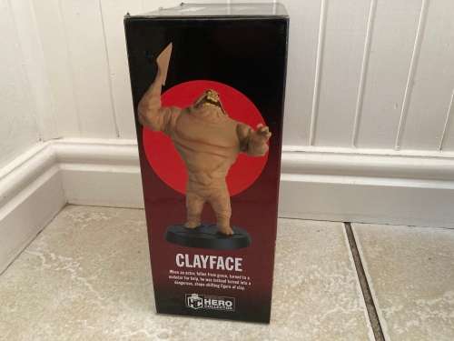 Batman Animated CLAY FACE mini Maquette Statue by Eaglemoss Hero Collector - Mnt in box