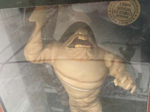 Batman Animated CLAY FACE mini Maquette Statue by Eaglemoss Hero Collector - Mnt in box