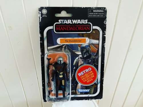 STAR WARS RETRO series THE MANDALORIAN 2020 action Figure by Kenner Hasbro Toys