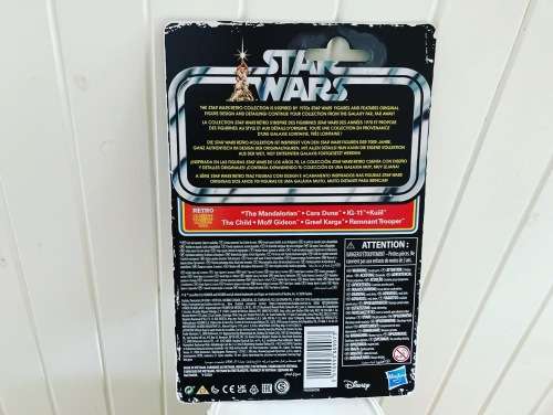 STAR WARS RETRO series THE MANDALORIAN 2020 action Figure by Kenner Hasbro Toys