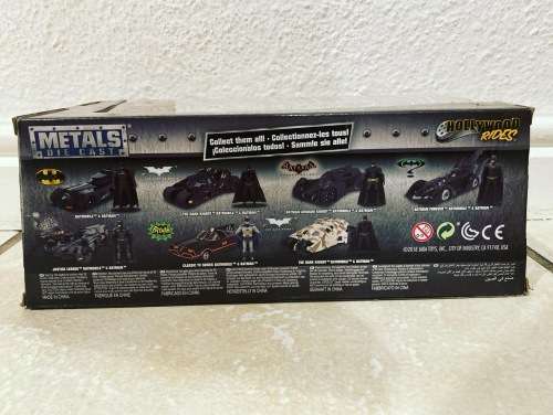 BATMAN 1989 movie Diecast Michael Keaton Batman figure & Batmobile set - Jada Toys - 2017 1:24 scale