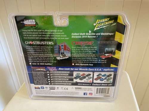 GHOSTBUSTERS 2 movie ECTO 1A ambulance  - 1989 movie style - Jada Toys - 1:64 scale mint