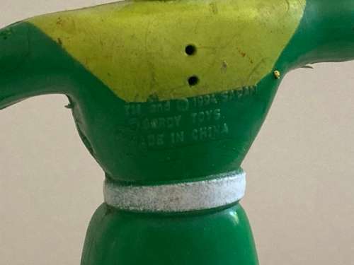 1993 TOMMY GREEN Mighty Morphin POWER RANGER BENDY figure