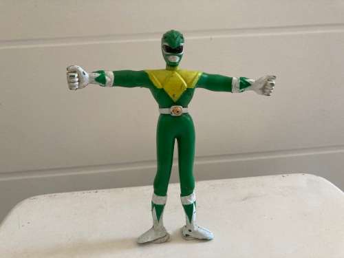 1993 TOMMY GREEN Mighty Morphin POWER RANGER BENDY figure