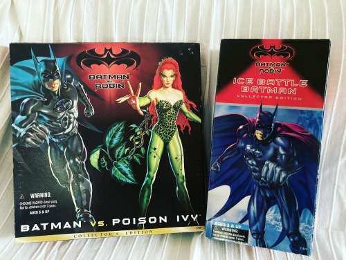 Batman And Robin 1997 Movie 12 inch action figure collection by Kenner Toys