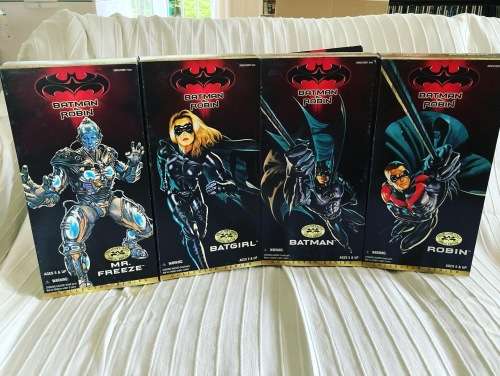 Batman And Robin 1997 Movie 12 inch action figure collection by Kenner Toys
