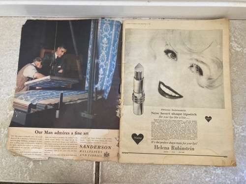 FEMINA Magazine September 15, 1960 - R250.  Features beautiful 60s illustrations artwork