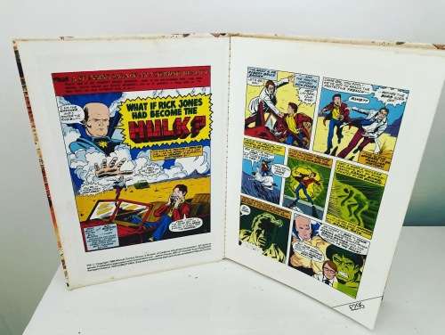 1984 MARVEL HULK ANNUAL Hard cover British edition