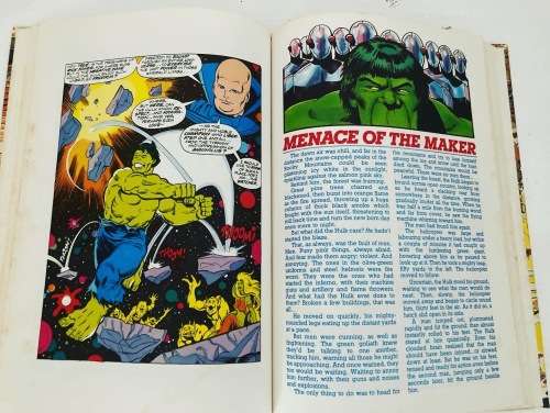 1984 MARVEL HULK ANNUAL Hard cover British edition