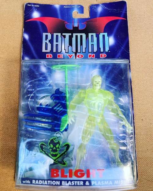 The BATMAN BEYOND animated figure series by Hasbro 1999 Lot of 7 figures
