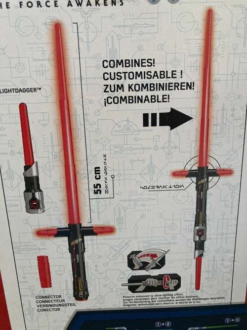 STAR WARS Darth Maul Electronic light up & sound effects blade lightsaber. Hasbro Toys