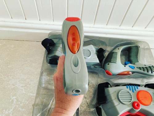 Original LASER CHALLENGE by Canada Games from 1996. Electronic with light, sounds & original box