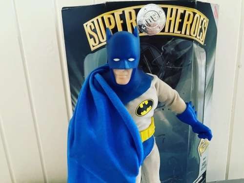 BATMAN DC comics Silver Age 9 inch tall figure by Hasbro