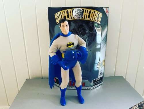 BATMAN DC comics Silver Age 9 inch tall figure by Hasbro