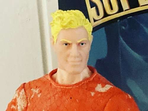 AQUAMAN DC comics Silver Age 9 inch tall figure by Hasbro