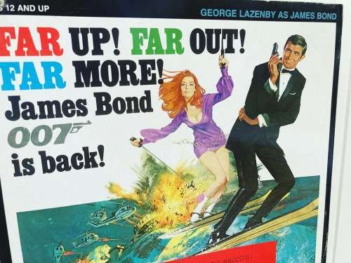 JAMES BOND 007 GEORGE LAZENBY Sixth Scale Figure by Sideshow Collectibles