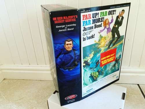 JAMES BOND 007 GEORGE LAZENBY Sixth Scale Figure by Sideshow Collectibles