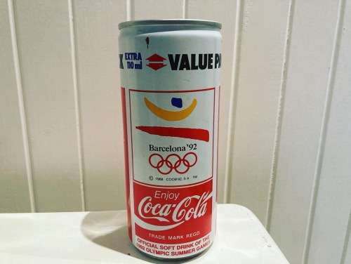 1988 COKE COCA COLA Barcelona OLYMPICS 1992 Can - South Africa