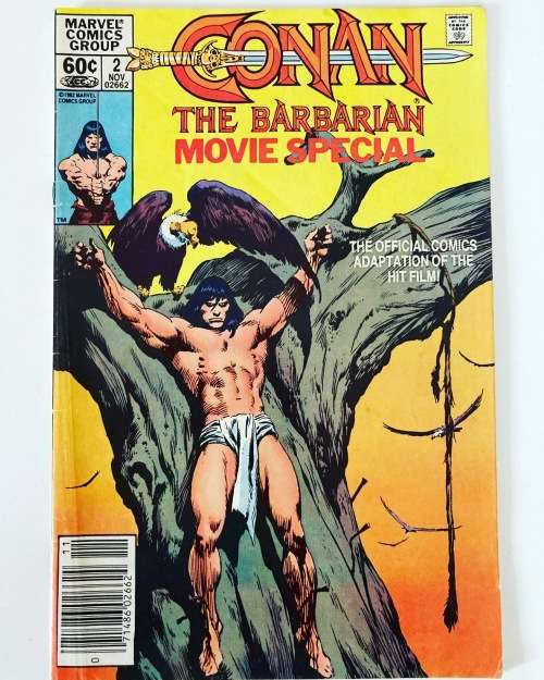 MARVEL CONAN THE BARBARIAN Movie Special No 2 Nov 1982 (VG) based on the feature film