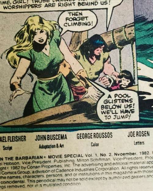 MARVEL CONAN THE BARBARIAN Movie Special No 2 Nov 1982 (VG) based on the feature film