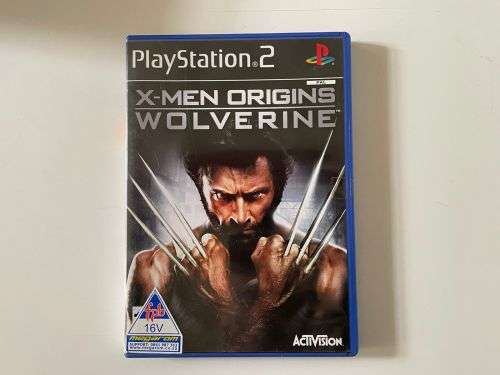 Marvel X-men Origins Wolverine PS2 PlayStation 2 game