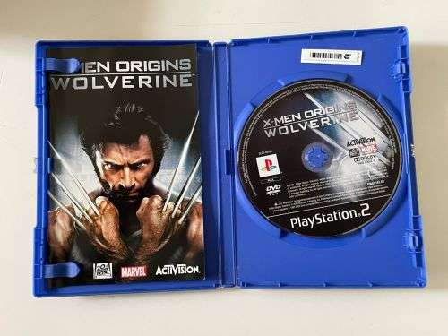 Marvel X-men Origins Wolverine PS2 PlayStation 2 game