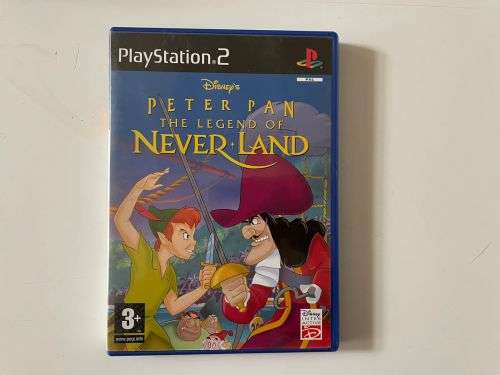 Disney Peter Pan & the Pirates of Never land PS2 PlayStation 2 game