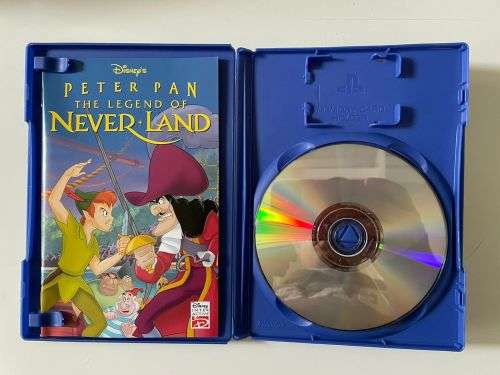 Disney Peter Pan & the Pirates of Never land PS2 PlayStation 2 game