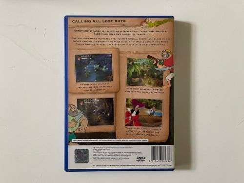 Disney Peter Pan & the Pirates of Never land PS2 PlayStation 2 game