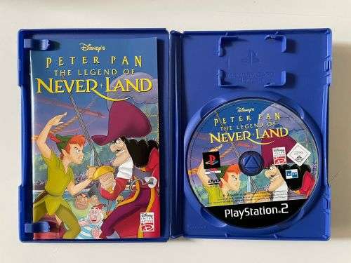 Disney Peter Pan & the Pirates of Never land PS2 PlayStation 2 game