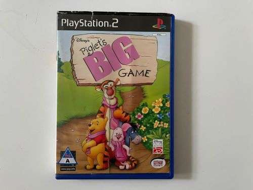 Disney Piglets Big Game PS2 PlayStation 2 game