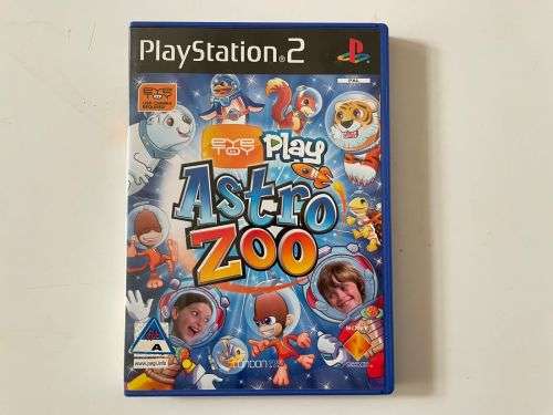Eye Toy PLAY ASTRO ZOO PS2 PlayStation 2 games