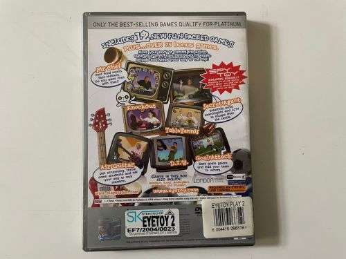 Eye Toy PLAY ASTRO ZOO PS2 PlayStation 2 games