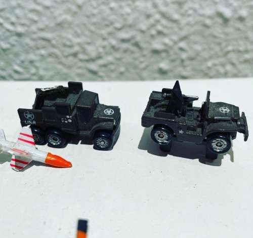 MICRO MACHINES MILITARY SERIES 1987 1st series by Galoob toys - Nano scale