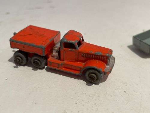 Vintage 1950s Matchbox LESNEY MOKO No: 15a PRIME MOVER Truck - comes as seen in photos