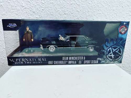 SUPERNATURAL diecast Dean Figure & 1967 Chevrolet SS IMPALA boxset - Jada Toys - 2023 - 1:24 scale
