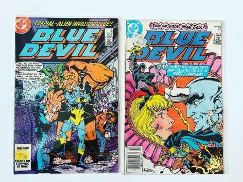 DC comics 1st appearance of all BLUE DEVIL lot of 11 comics!
