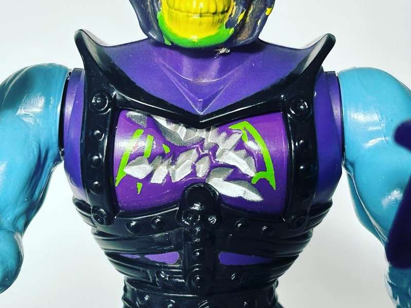 Original Vintage Skeletor Battle Armor 1983 from He-man Masters of the Universe range 100% complete