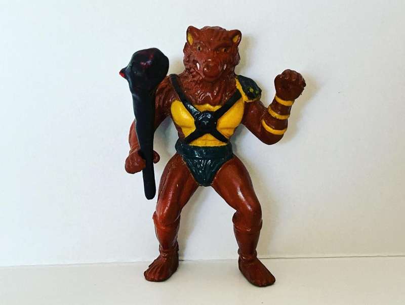 THUNDERCATS WILY KAT movable figure from 1986 by LJN toys